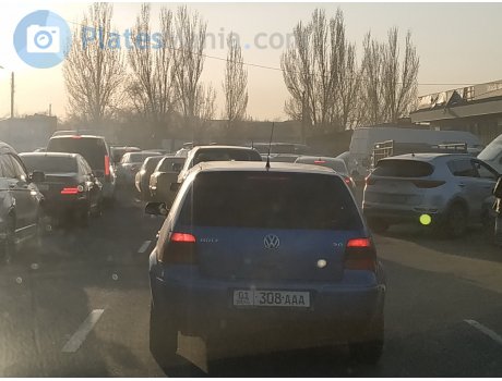 01 308 AAA, Volkswagen Golf