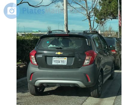 9DDK981, Chevrolet Spark