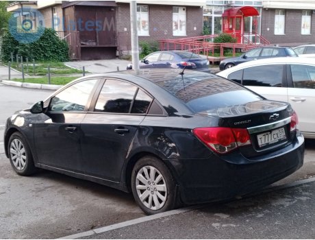 т777сх59, Chevrolet Cruze