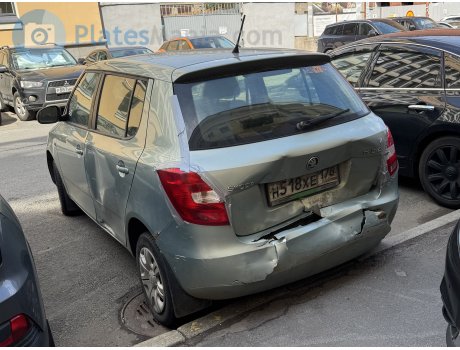 н518хе178, Skoda Fabia