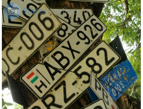 ABX-926, License plate without vehicle