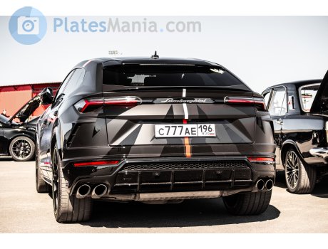 с777ае196, Lamborghini Urus