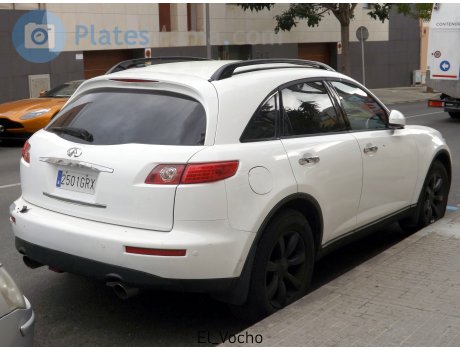 2501 GRX, Infiniti QX70/FX-Series
