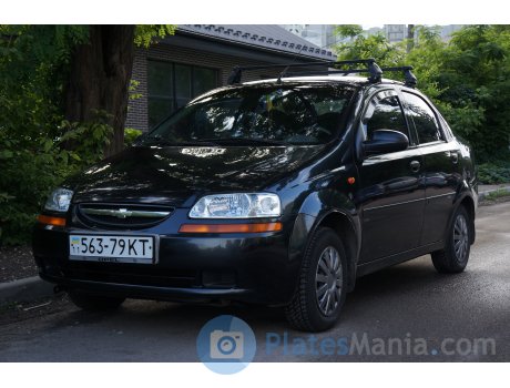 11 563-79 KT, Chevrolet Aveo