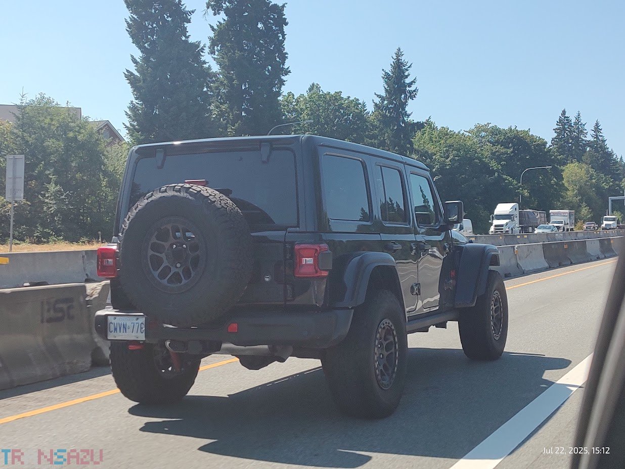 CWVN-778, Jeep Wrangler 4th gen 5-door SUV (JL), 2018–