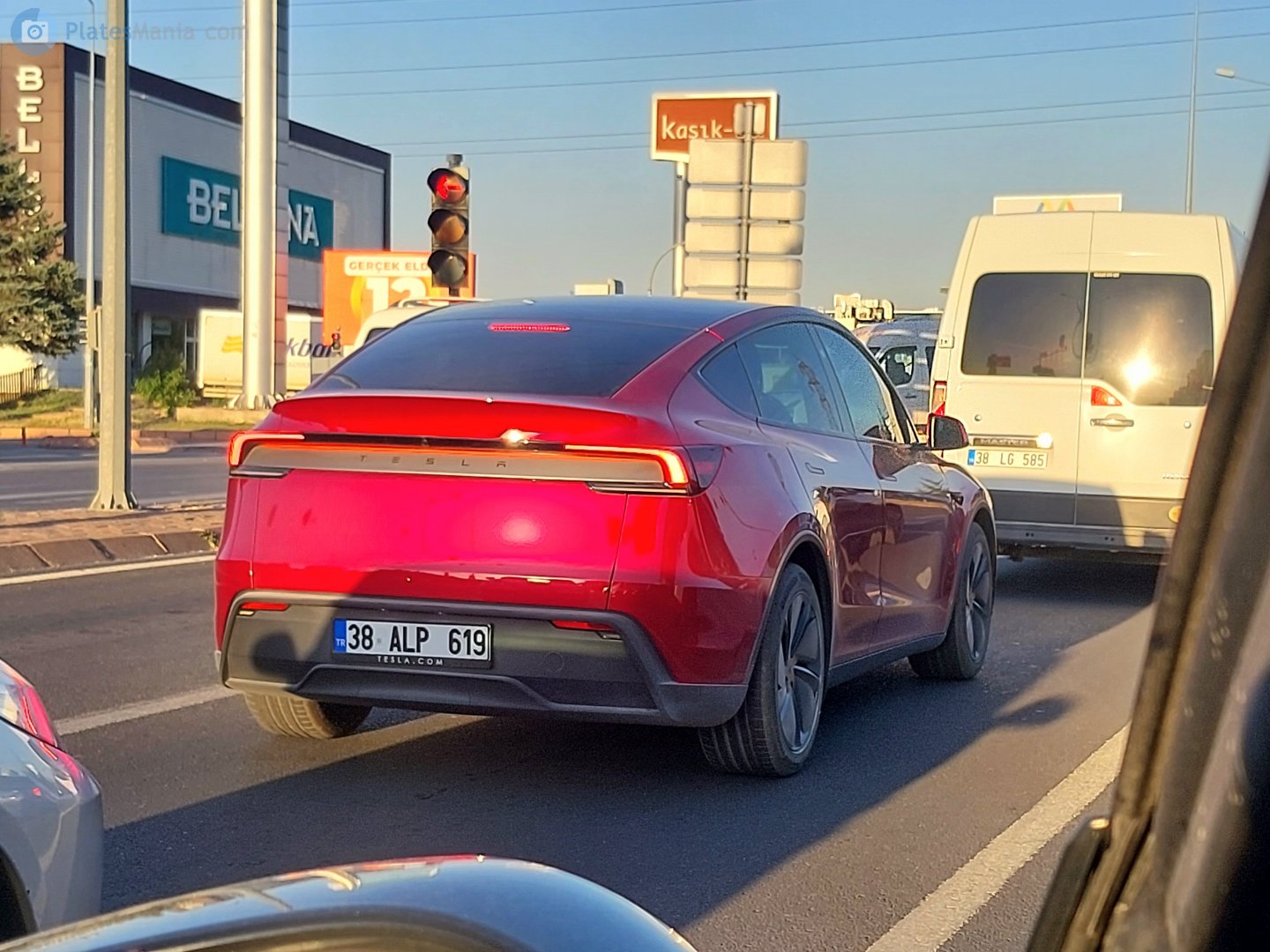 38 ALP 619, Tesla Model Y 1st gen (5YJY), facelift, 2025–