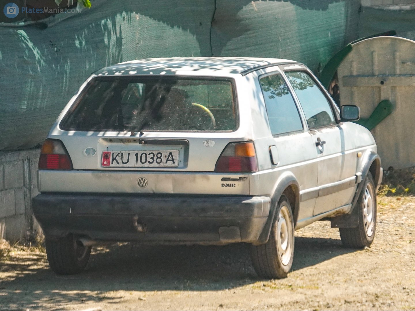 KU 1038 A, Volkswagen Golf 2nd gen 3-door Hatch (19/1G), 1983–1992