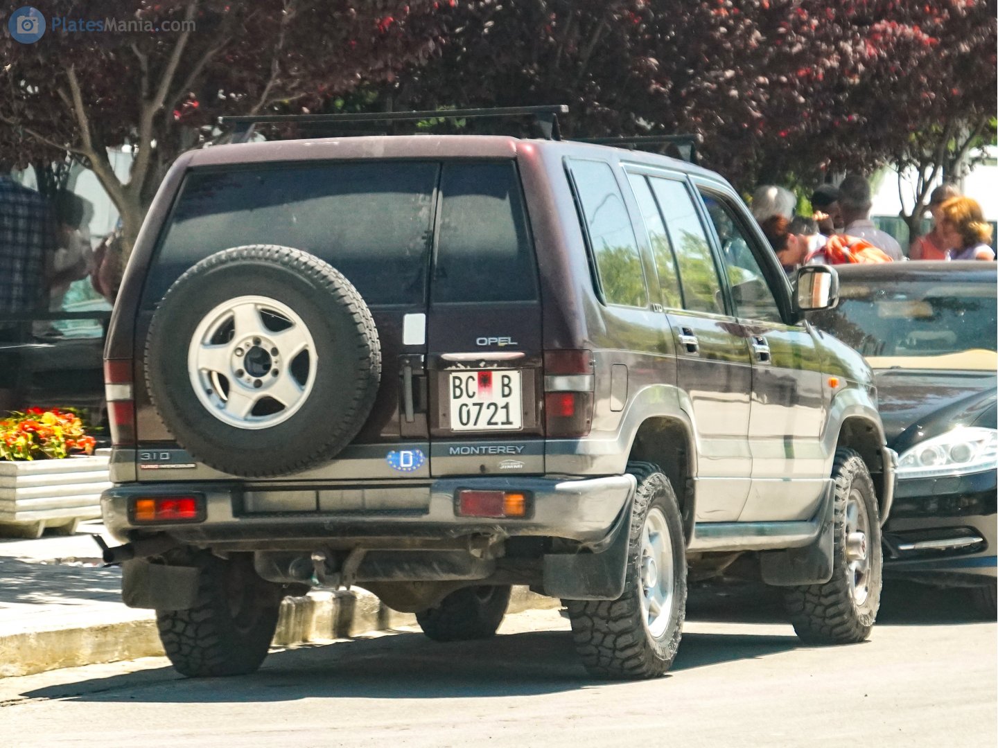 BC 0721 B, Opel Monterey 1st gen 5-door SUV (M92/M98), 1991–1999