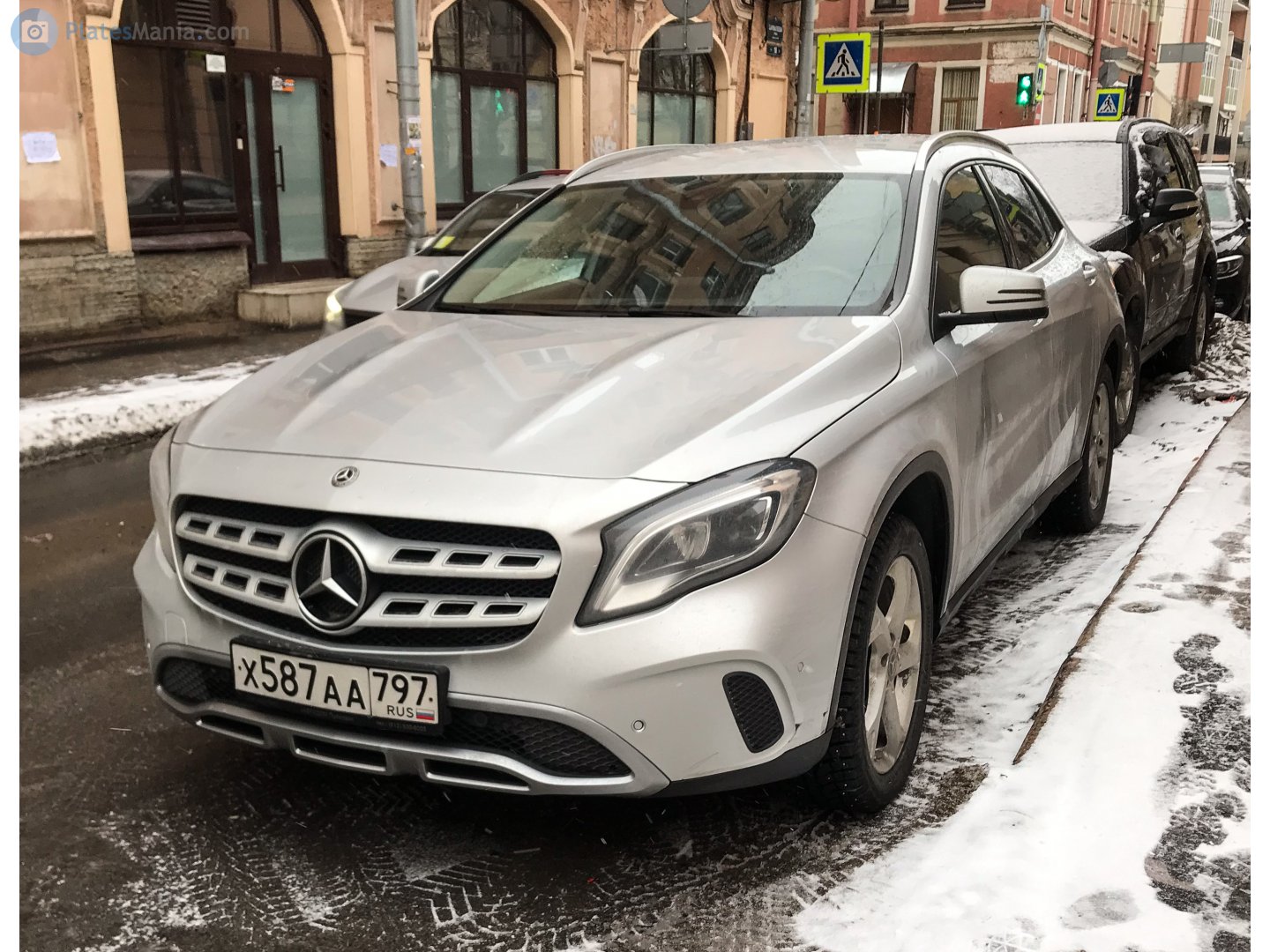 х 587 аа 797, Mercedes-Benz GLA-Klasse 1st gen (X156), 2013–2019