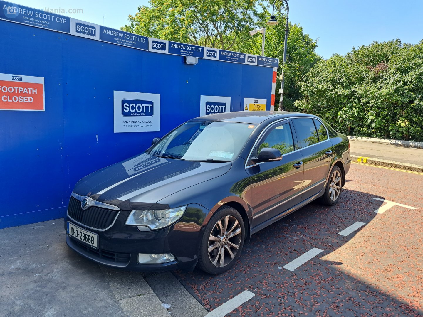 10-D-29668, Skoda Superb 2nd gen Sedan/Liftback (B6/3T4), 2008–2013