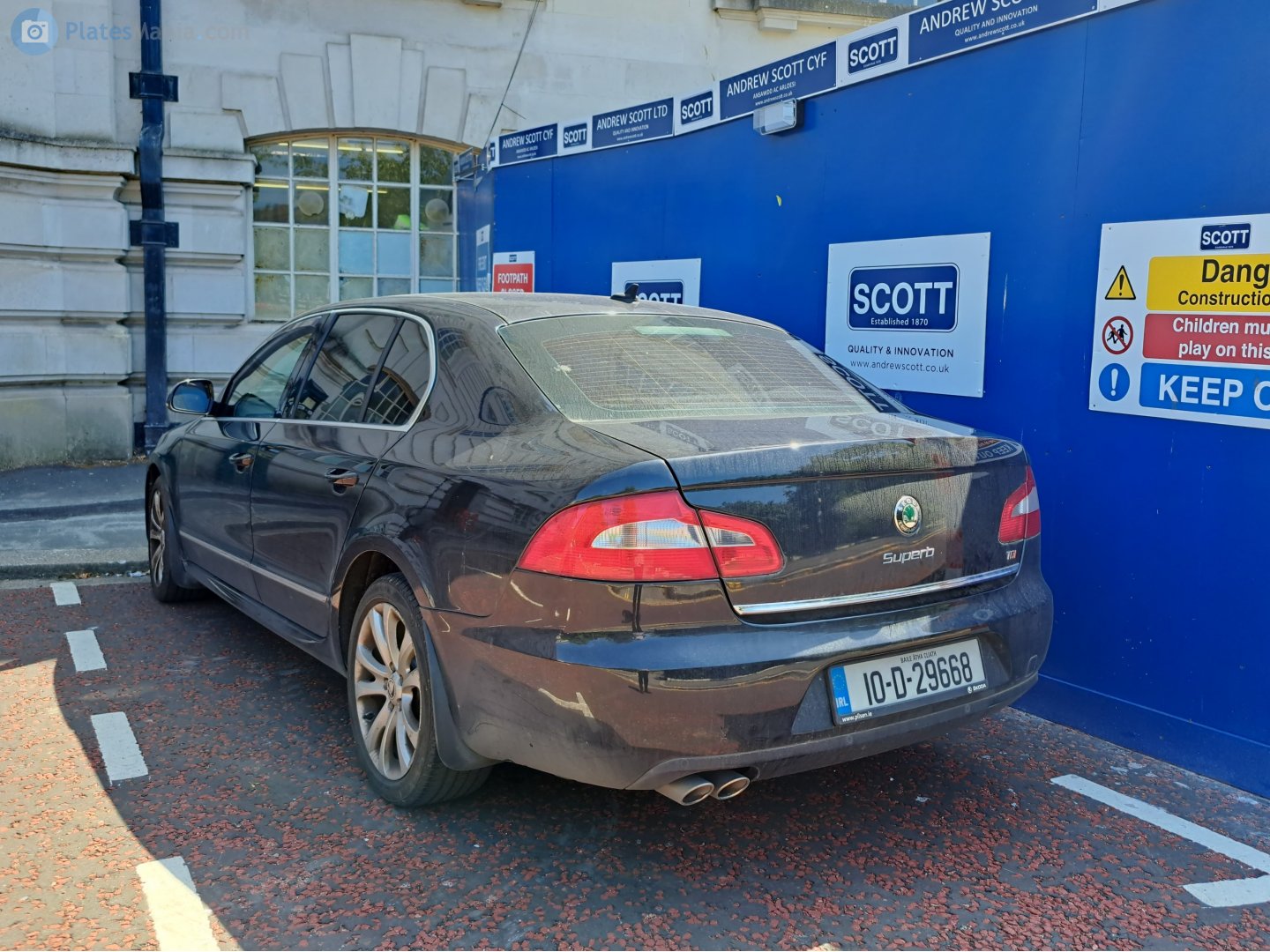 10-D-29668, Skoda Superb 2nd gen Sedan/Liftback (B6/3T4), 2008–2013