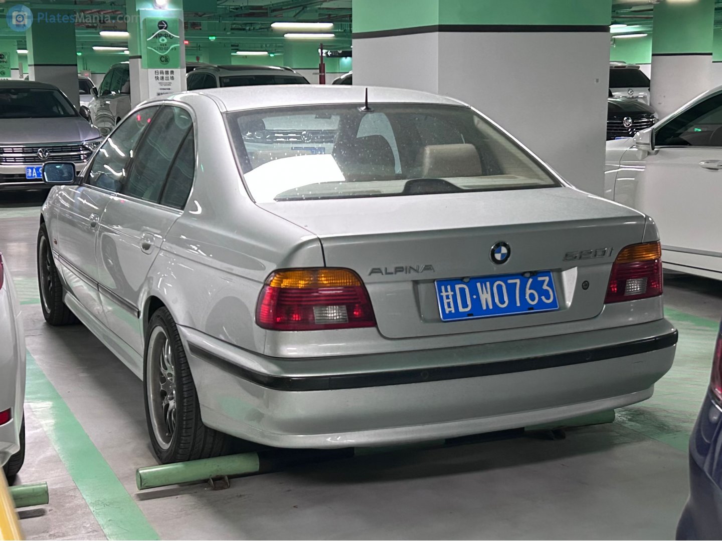 甘D·W0763, BMW 5 Series 4th gen Sedan (E39), 1995–2003