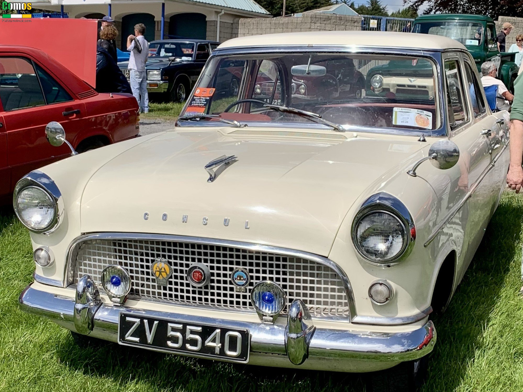 ZV 5540, Ford Consul 2nd gen Sedan (204E/205E), 1956–1962