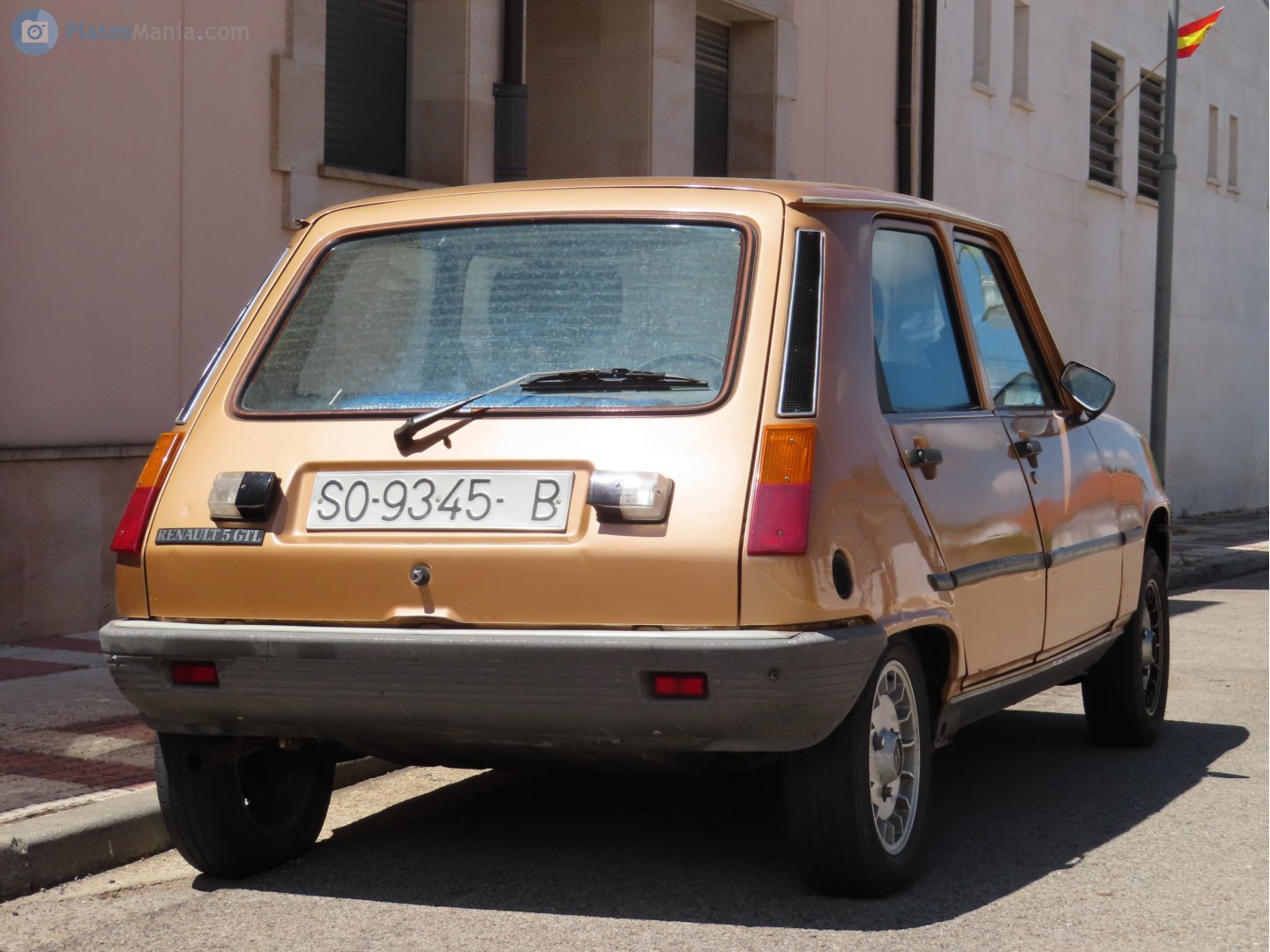 SO 9345 B, Renault 5 1st gen 5-door Hatch (122), 1980–1985
