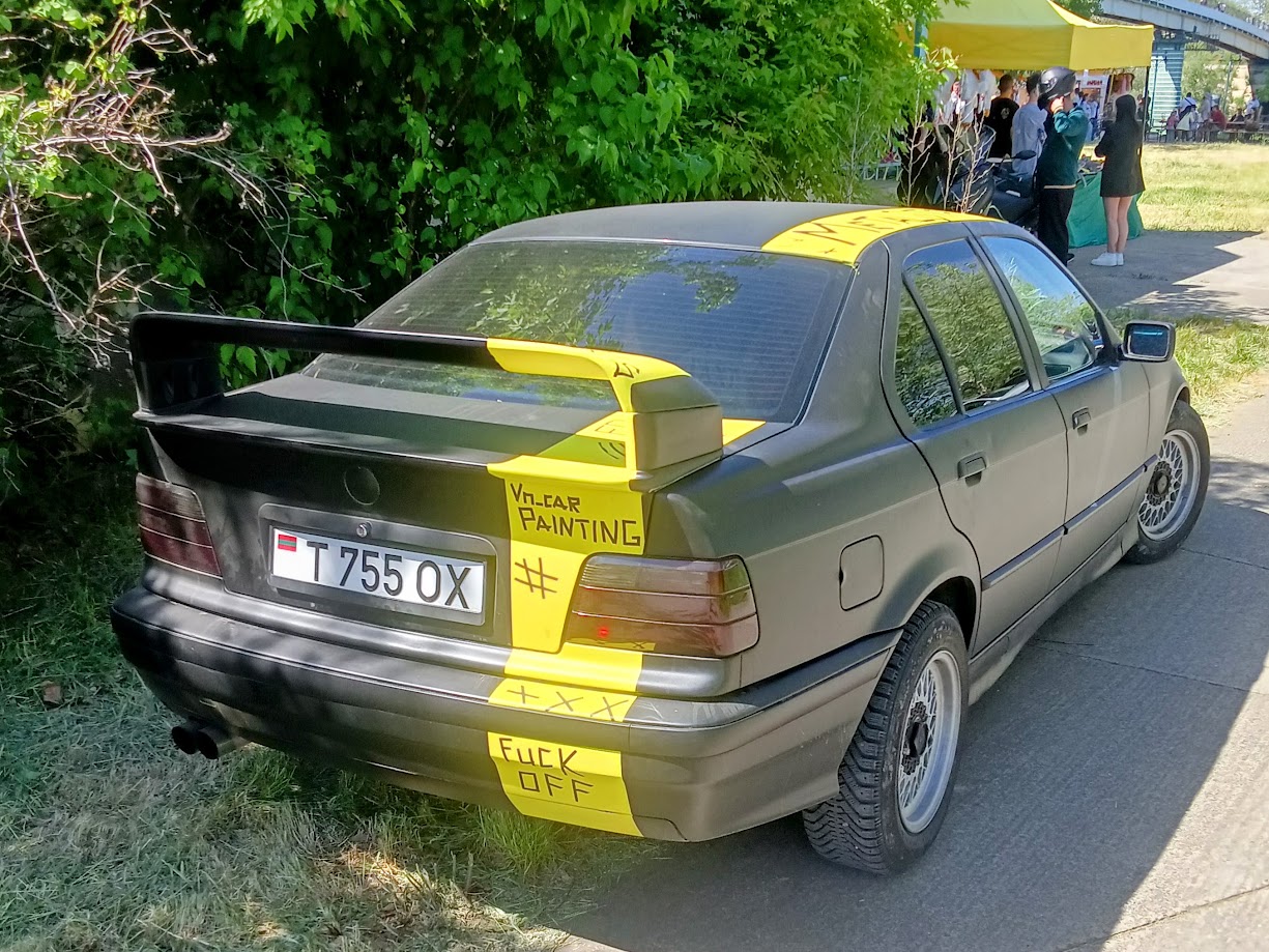 T 755 OX, BMW 3 Series 3rd gen Sedan (E36), 1990–1998