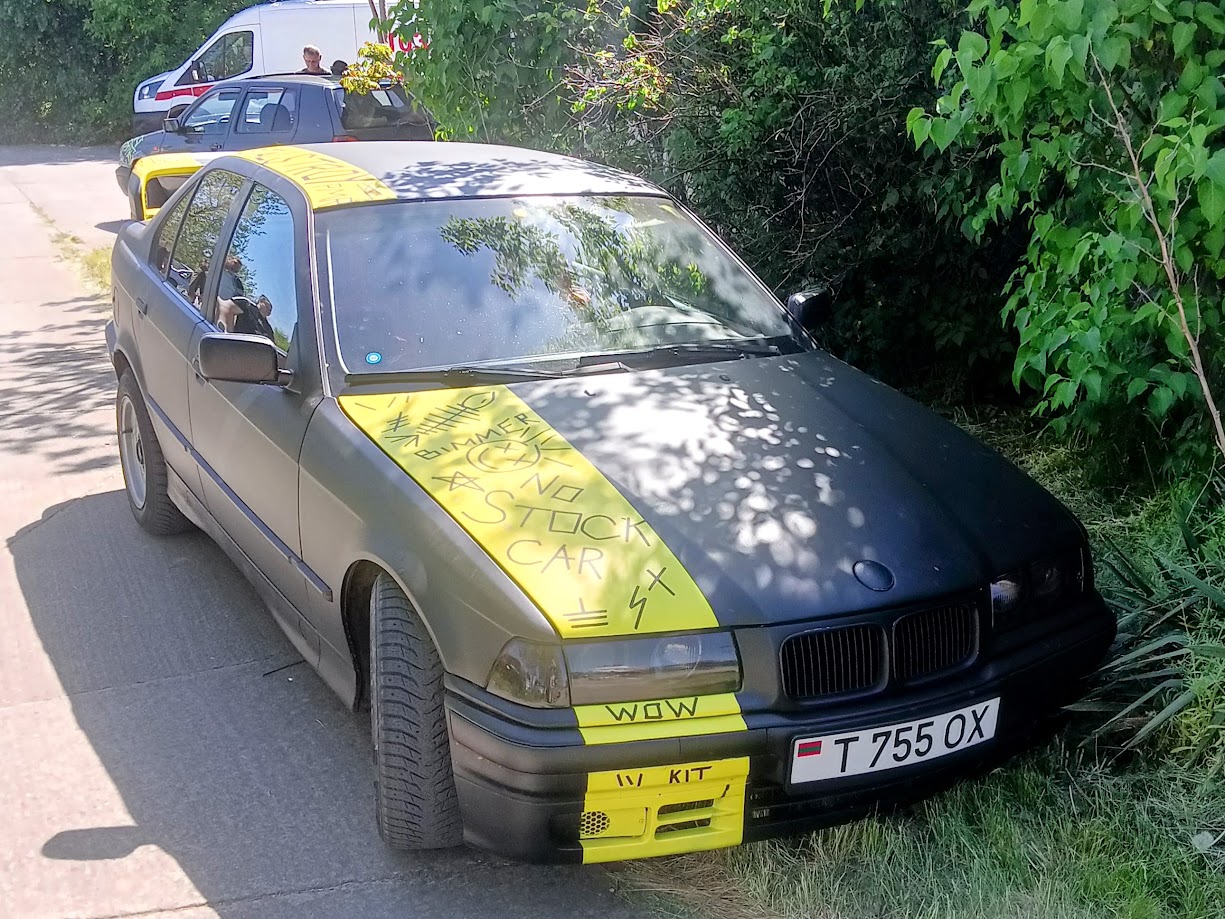 T 755 OX, BMW 3 Series 3rd gen Sedan (E36), 1990–1998