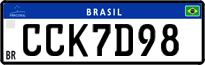 License plate of Brazil, Private owners (Mercosul)