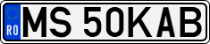 License plate of Romania, Regular plates