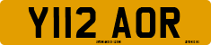 License plate of the United Kingdom, 1983 year system