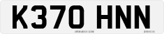 License plate of the United Kingdom, 1983 year system