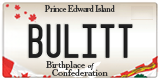 Prince Edward Island, Vanity Plates