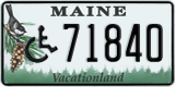 Maine, Vehicles for disabled persons (12345)