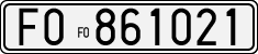 License plate of Italy, Cars (1927 year series)