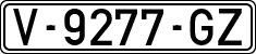 License plates of Spain, 1971 year series