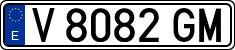 License plates of Spain, 1971 year series