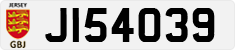 License plate of Jersey, Regular plates (J123456)