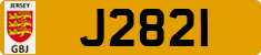 License plate of Jersey, Regular plates (J123456)