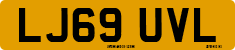 License plate of the United Kingdom, 2001 year system