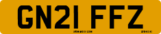 License plate of the United Kingdom, 2001 year system