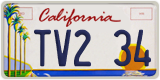 California, Vanity Plates
