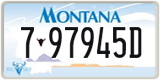 Montana, 1-12345A / 10-1234A