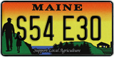 Maine, Vanity Plates
