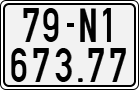 License plate of Vietnam, Motorcycles