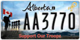 Alberta, Support our Troops (AB1234)