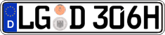 German license plate, Plates for oldtimers (type 