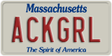 Massachusetts, Vanity Plates