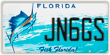 Florida, Specialty plates (XXXXX)