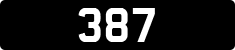 License plate of Guernsey, Regular plates
