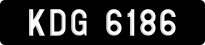 License plate of Malaysia, A(BC) 1(234)