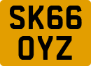 License plate of the United Kingdom, 2001 year system