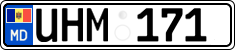 License plate of Moldova, Cars (2015)