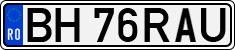License plate of Romania, Regular plates