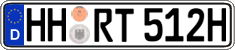German license plate, Plates for oldtimers (type 