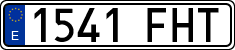 License plates of Spain, Ordinary (2000)