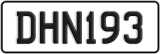 License plate of New Zealand, ABC1(23)