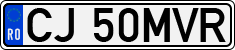 License plate of Romania, Regular plates